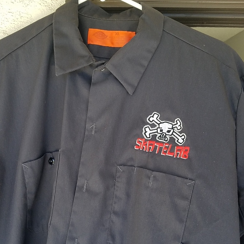Skate Lab dickies button up work shirt new no tags given when bought at the Lab - Picture 1 of 11